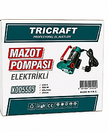 Trıcraft  Elektirikli Mazot pompası