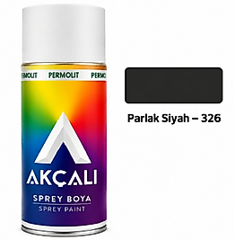 Akçalı 326 parlak siyah