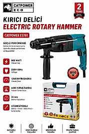 Catpower Kırıcı Delici Electrıc Rotary Hammer